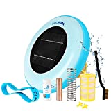 EAAZPOOL Solar Pool Ionizer | Up to 85% Less Chlorine | Pool Cleaning Device | Solar Chlorine Free Pool Purifier & Sanitizer | Longer-Lasting Anode | 1 Year Replacement Warranty | Up to 45,000 Gallons