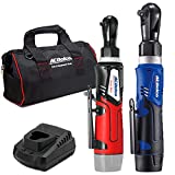 ACDelco ARW1209-K9 G12 Series 12V Li-ion Cordless ¼” & 3/8” Ratchet Wrench Combo Tool Kit with Canvas Bag