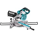Makita XSL02Z 18V X2 LXT Lithium-Ion Brushless Cordless 7-1/2' Dual Slide Compound Miter Saw, Tool Only