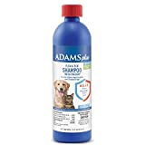 Adams Plus Flea & Tick Shampoo with Precor for Cats, Kittens, Dogs & Puppies Over 12 Weeks Of Age | Sensitive Skin Flea Treatment for Dogs & Cats Kills Adult Fleas, Flea Eggs, Ticks, and Lice | 12 Oz