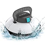 (2022 Upgrade) AIPER Cordless Robotic Pool Cleaner, Pool Vacuum with Dual-Drive Motors, Self-Parking, Lightweight, Perfect for Above/In-Ground Flat Pools up to 35 Feet (Lasts 50 Mins) - Seagull 600