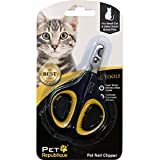 Cat Nail Clippers by Pet Republique – Professional Stainless Steel Claw Trimmer for Cat, Kitten, Hamster, & Small Breed Animals