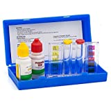 WWD POOL Swimming Pool Spa Water Chemical Test Kit for Chlorine and Ph Test (2 Way Test Kit)