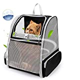 LOLLIMEOW Pet Carrier Backpack for Dogs and Cats,Puppies,Fully Ventilated Mesh,Airline Approved,Designed for Travel, Hiking, Walking & Outdoor Use