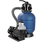 XtremepowerUS 13' Sand Filter with 3/4HP Pool Pump 4 Way Valve 3450 RPM Above Ground Pool Set with Stand
