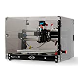 Desktop CNC Router Machine 3018-SE V2 with Transparent Enclosure, 3-Axis Engraving Milling Machine for Wood Acrylic Plastics Metal Resin Carving Arts and crafts DIY Design