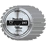 Makita D-45989-10 7-1/4' 24T Carbide-Tipped Circular Saw Blade, Framing/General Purpose, 10/pk