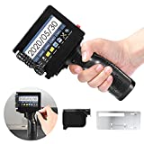 Handheld Inkjet Printer with 4.3 Inch HD Touch Screen, Portable Inkjet Printer with Quick-Drying Ink Cartridge, Handheld Printer for Label/Production Date/Barcode/QR Code.etc (Handheld Inkjet Printer)