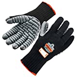 Ergodyne ProFlex 9000 Certified Lightweight Anti-Vibration Work Glove, Large, Black