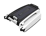 Betta 2 - Solar Powered Automatic Robotic Pool Skimmer with Twin Chip-Controlled Salt Chlorine Tolerant (SCT) Motors (White)