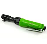DP Dynamic Power 3/8 inch Professional Air Ratchet Reversible (Green&Black) D-320023(Upgraded)