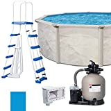 Boulder 18' x 52' ATS+ Easy-Build Steel Above Ground Swimming Pool Kit by WaterThat