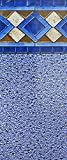 Smartline Mosaic Diamond 24-Foot Round Liner | UniBead Style | 52-Inch Wall Height | 25 Gauge Virgin Vinyl Material | Strong and Durable Liners | Designed for Steel Sided Above-Ground Swimming Pools