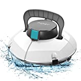 AIPER Cordless Automatic Pool Cleaner, Strong Suction with Dual Motors, Lightweight, Auto-Dock Robotic Pool Cleaner, Ideal for Above Ground Flat Pool up to 538 Sq.Ft