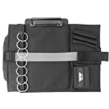 Pilot Kneeboard, Includes Clipboard, Knee Strap and 7 Rings for Attaching Approach Plates and Checklists, Pilot Accessories Aviation Knee Board