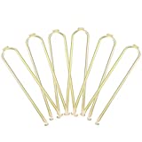 SONGMICS Wind Stakes, Set of 6 Ground Anchors, for Trampolines, Fences USGN12IN