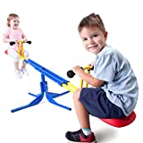 Grow'n Up Heracles Seesaw, 360 Degrees Rotation Teeter-Totter, Backyard Playground Outdoor seesaw, Sturdy & Durable outdoor play