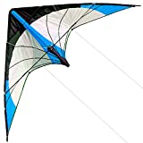 HENGDA KITE-Upgrade Star Rhyme 48 Inch Dual Line Stunt Kite for Kids and Adults,Outdoor Sports,Beach and Fun Sport Kite,Handle,Line,and Bag Included