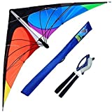Hengda Kite-Delta Stunt Kite for Kids and Adults,70-Inch Outdoor Sports,Beach and Fun Sport Kite
