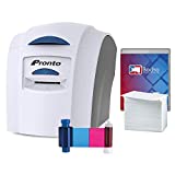 Magicard Pronto ID Card Printer & Complete Supplies Package with Bodno ID Software - Bronze Edition