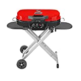 Coleman Gas Grill | Portable Propane Grill | RoadTrip 285 Standup Grill, Red