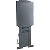 Quartet Easel, Adjusts 39 to 72 inches High, Collapsible, Portable, Whiteboard, Flipchart Holder, DuraMax Presentation, Gray (200E)