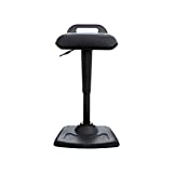 Vari Active Seat- Adjustable Ergonomic Standing Desk Chair - Wobble Office Chair with Dynamic Range of Motion - Encourages Good Posture - Fully Assembled