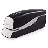 Swingline Electric Stapler, Compact, Full Strip, 20 Sheet Capacity, AC Adapter or Battery Powered, Portable, Black (48200)
