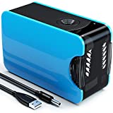 JOINPRO Pencil Sharpeners, Professional Electric Pencil Sharpener, Heavy-Duty Helical Blade; Auto Quick Sharpening; USB/ Battery Operated for 6-8mm No.2/Colored Pencils, Kids, Classroom, Office (Blue)