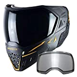 Empire EVS Thermal Paintball Mask/Goggle - 2 Thermal Lenses - Black/Gold