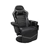 RESPAWN RSP-900 Racing Style, Reclining Gaming Chair, 35.04' - 51.18' D x 30.71' W x 37.01' - 44.88' H, Gray
