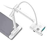 OKIOLABS OKIOCAM S USB 2-in-1 Document Camera & Webcam for Distance Learning, Video Conferencing, Remote Working, Stop Motion, Time Lapse, Overhead Video Recording, Super High Definition 1440p