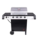 Char-Broil 463331021 Performance TRU-Infrared 4-Burner Cart-Style Liquid Propane Gas Grill, Stainless/Black
