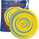 Thin Air Brands Anywhere Disc - Kids Foam Flying Disc - Super Soft for Indoor and Outdoor Use - Eight Inch Yellow