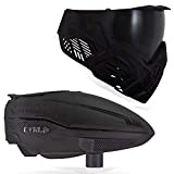 Bunkerkings CTRL Electronic Paintball Loader and CMD Mask Bundle - Pitch Black