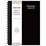 Planner 2022-2023 - Weekly & Monthly Academic Planner Form July 2022 to June 2023, 6.25 in × 8.3 in - Classic Black, Improving Your Time Management Skill