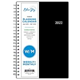 Blue Sky 2022 Weekly & Monthly Planner, 5' x 8', Flexible Cover, Wirebound, Enterprise (131791)
