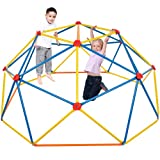 KATIDAP Climbing Dome 6FT Dome Climber for Kids Ages 3 to 8 Years Old Jungle Gym with Ground Anchors Upgraded Outdoor Playground Equipment Decagonal Geometric Dome Climber (S), 6FT