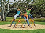 Easy Outdoor Space Dome Climber – Rust and UV Resistant Steel – 1000 lb. Capacity – For Kids Ages 3 to 9