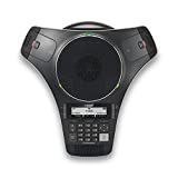VTech VCS712 ErisStation DECT 6.0 Wireless Conference Phone with Two Wireless Mics Using Orbitlink Wireless Technology, Full-Duplex Speakerphone, Small & Medium Business, up to 24 Hrs. Talk time