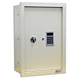 BUYaSafe WES2113-DF Fire Resistant Electronic Wall Safe for 8' Deep or Deeper Walls