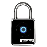 Master Lock Padlock, Indoor Personal Use Bluetooth Lock, 1-29/32 in. Wide, 4400D