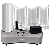 Air Cushion Machine - JZBRAIN YE300 Air Pillow Machine 110V Air Pillow Maker Business Inflatable Air Packaging System with Sealing Speed 7.2-9.8FT/min for Shipping + 100m Free Test Film (Grey)