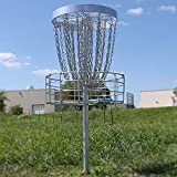 GrowTheSport Permanent Disc Golf Course Basket - PDGA Championship Approved - Course Ready
