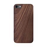iATO iPhone 7/8/SE 2020 & 2022 Wood Case. Natural Walnut Wooden Minimalistic Cover Unique & Classy Real Woodgrain Accessory for New iPhone SE 2022/2020 & iPhone 7/8 4.7 inch