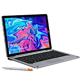 CHUWI Hi10 X, 10.1' Tablet with Keyboard and Pen, 6GB LPDDR4 128GB Storage, 1920x1200P 10-Point Touch Display, Intel Celeron N4120, 2 in 1 Convertible Laptop, Dual Band WiFi, Typc-C, Windows 10, Gray