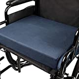 DMI Seat Cushion and Chair Cushion for Office Chairs, Wheelchairs, Mobility Scooters, Kitchen Chairs or Car Seats for Support and Height while Reducing Stress on Back, Tailbone or Sciatica, 16x18x3