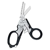 Trauma Shears Emergency Raptor Scissors Tool Stainless Steel Foldable Trauma Shears with Strap Cutter and Glass Breaker