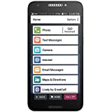 Jitterbug Smart2 No-Contract Easy-to-use Smartphone for Seniors by GreatCall,Black