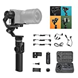 FeiyuTech G6 Max [Official] 3-Axis Camera Gimbal Stabilizer for Small Mirrorless/Pocket/Action Camera/Smartphone,fits Canon 200D M50 Sony ZV1 a6500 Panasonic GH4 GoPro Hero 8 7 iPhone 12 ProMax XR XS